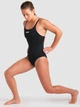 Купальник суцільний жіночий Arena Women's Team Swimsuit Swim Pro 005803-550 38 Black-White (3468336808900) - зображення 5