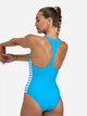 Купальник слитный женский Arena Icons Racer Back Solid 005041-800 38 Turquoise (3468336729243) - изображение 2