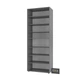 Шафа для одягу з полицями С-9.0 Асфальт IDEA - зображення 2