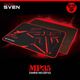 Коврик для мышки Fantech Sven MP35 (350x250x4mm) Черный - изображение 2