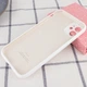 Чехол Fiji Silicone Case Full Camera для Apple iPhone 12 бампер накладка с защитой камеры White - изображение 2