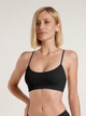 Бюстгальтер без косточек Giulia Cami Top Rib S/M Черный_Black (4823116910690) - изображение 2
