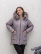 Женская зимняя куртка большого размера UF-fashion ЛР-175-песец 52 пудровый - изображение 1