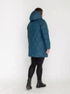 Зимняя женская куртка большого размера UF-fashion ЛР-172-1 60 бирюзовий - изображение 3
