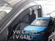 Дефлекторы окон (ветровики) HEKO для Volkswagen Caddy 5 2021+ 2D вставные 2 шт - изображение 1