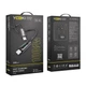 Кабель для зарядки та обміну даними USB YOKI YK-DI88 DISPLAY Series Type-C to Type-C 100W (5A/20V) 2m Black - зображення 1