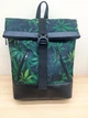 Рюкзак Зеленые листья RollTop - изображение 2