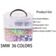 Набор Термомозаики SHLab T-05 (12 в 1) 36 цветов Multicolor 5 мм 9000 штук (37412) - изображение 3