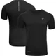 Спортивна футболка RDX T2 з короткими рукавами M Black - изображение 1