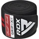 Бінті на коліна RDX GYM KNEE WRAP R11 BLACK/RED - зображення 5