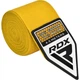 Бінті для боксу RDX WX Professional Boxing Hand Wraps Yellow (4.5м.) - зображення 2
