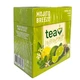 Зеленый чай Curtis в новом дизайне Tea Moments Mojito Breeze с лаймом и лимоном 20 пирамидок - изображение 3