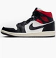 Кроссовки Air Jordan Retro 1 Mid Casual Shoes Black/White Bq6472-061 36.5 - изображение 1