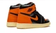 Кроссовки Air Jordan 1 Retro High Og Black/Orange 555088-028 45 - изображение 4