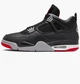 Кроссовки Air Jordan 4 Retro Bred Reimagined Black FV5029-006 40 - изображение 1