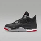Кроссовки Air Jordan 4 Retro Bred Reimagined Black FV5029-006 40 - изображение 2