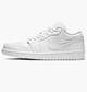 Кросівки Air Jordan 1 Low White 553558-130 47 - зображення 1
