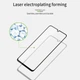Захисне загартоване скло для Samsung Galaxy A25/A24/A15/M15 FullGlue FullCover 3D Armor з чорною рамкою - зображення 4