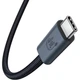 Кабель Baseus Flash Series 2 USB4 Full Featured Data Cable Type-C to Type-C 240W 1m (P10311803111-00) Cluster Black - изображение 4