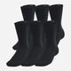 Набор мужских носков высоких Under Armour Essential 6pk Crew 1387058-001 MD 6 пар Черный (196886392596) - изображение 1