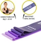 Резинки для фитнеса Cornix Mini Power Band 5 шт 1-20 кг Фиолетовые (XR-0253) - изображение 6