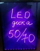 Флуоресцентна Лід дошка 50x70 Shiny FLUORECENT BOARD з фломастером і серветкою - зображення 5