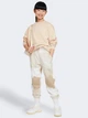 Детский теплый свитшот оверсайз для девочки Nike G NSW CLUB FLC OVRSZD CREW LBR FD2923-126 128-137 см Кремовый (196607038178) - изображение 7