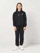 Детская теплая толстовка на флисе с капюшоном для девочки Nike K Nsw Club Flc Hd Fz Ls Lbr FD3004-010 128-137 см Черная (196607240724) - изображение 3