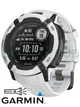Смарт-часы с солнечной батареей и встроенным фонарем Garmin Instinct 2X Solar (010-02805-04) белые с силиконовым ремешком - изображение 1
