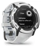 Смарт-часы с солнечной батареей и встроенным фонарем Garmin Instinct 2X Solar (010-02805-04) белые с силиконовым ремешком - изображение 5