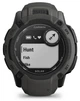 Смарт-часы с солнечной батареей и встроенным фонарем Garmin Instinct 2X Solar (010-02805-00) темно-серые с силиконовым ремешком - изображение 3
