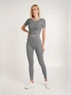 Спортивные леггинсы для фитнеса высокие женские Giulia Leggings Sport Shape L-XL Серые (4823116923768) - изображение 7