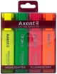 Набір маркерів Axent Highlighter 1-5 мм Неонових 4 кольори (2537-40-A) - зображення 2