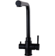 Смеситель для кухни WEZER EKO4C-01-BLACK черный с подключением к фильтру - изображение 6
