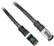 Patchcord Patchsee Cat 6a FTP 4.9 m Czarny (1043010160066) - obraz 1