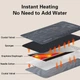 Грелка электрическая Heating Pad HS05 USB USB 5V/2А для облегчения судорог и боли в спине и шее Электрогрелка графеновая нежная мягкая согревающая 48x30 см Grey - изображение 5