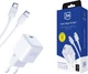 Зарядний пристрій 3mk Hyper Ultra Mini GaN 25W PD, QC3.0, PPS + кабель USB Type-C 1.2 м White (155662) - зображення 10