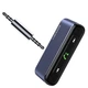 Беспроводной аудиоадаптер AUX в авто USAMS 3.5DC Mini Car Wireless Audio Receiver US-SJ519 BT5.0, Mic, 6ч - изображение 4