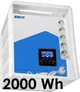 Підключений мобільний набір гібридний сонячний інвертор EASUN POWER 24 V/220 V, 2,4 кВт + акумулятор Li-ion 24V з балансиром + BMS Daly - зображення 1