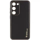Кожаный чехол Xshield для Samsung Galaxy S23 FE (Черный / Black) (175998) - изображение 2