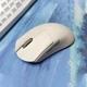 Беспроводная игровая мышь Motospeed Darmoshark M3 три режима подключения оптическая аккумуляторная 500 мАч 26000 dpi White - изображение 2