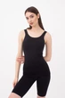 Майка жіноча безшовна на широких бретелях Giulia TANK L/XL Black-black, м’яка, дихаюча, для тренувань, йоги та прогулянок - зображення 2