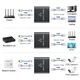 Разветвитель для интернет кабеля SUNROZ RJ45 LAN - 2 x RJ45 Ethernet Сплиттер коннектор 1 Гбит/с (A-48678) - изображение 9