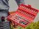 Автомобильный Набор Инструментов Piece Tool Set на 46 Ручных Инструментов в Пластиковом Кейсе - изображение 7