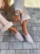 Женские лоферы ShoesBand Бежевые натуральная замша 39 (25,5 см) (S39041-1) - изображение 5