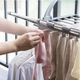 Раскладная сушилка для белья на балкон окно Folding Clothes Hanger 3269В Двойная сушка для одежды на батарею - изображение 9