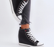 Sneakersy damskie na koturnie Cross Jeans NN2R4005 40 Czarne (8697319602104) - obraz 3