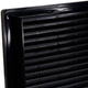Вентиляційна решітка Airroxy 140x210 graphite графіт чорний 02-343 - зображення 4