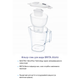 Фільтр для питної води Brita Aluna 2,4 л Білий + 5 картриджів Maxtra Pro - зображення 3