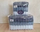 Набор турецких махровых полотенец Cestepe MicroCotton Premium 3 штуки 50x90 + 3 штуки 70х140 Ezgi 7 плотность 600 г/м2 - изображение 5